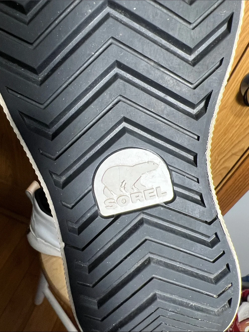 Sorel Gray & White Women's Duck Boot Sneakers